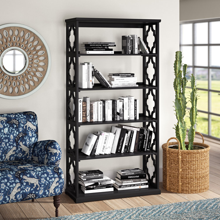 Mistana™ O Kean Solid Wood Etagere Bookcase & Reviews Wayfair
